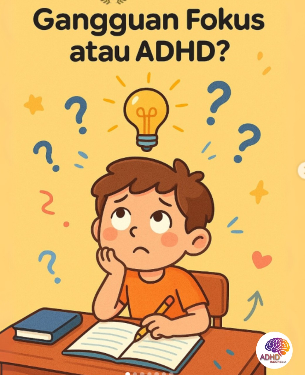 ADHD dan Kesulitan Fokus Anak: Edukasi untuk Keluarga di Kabupaten Lampung Selatan