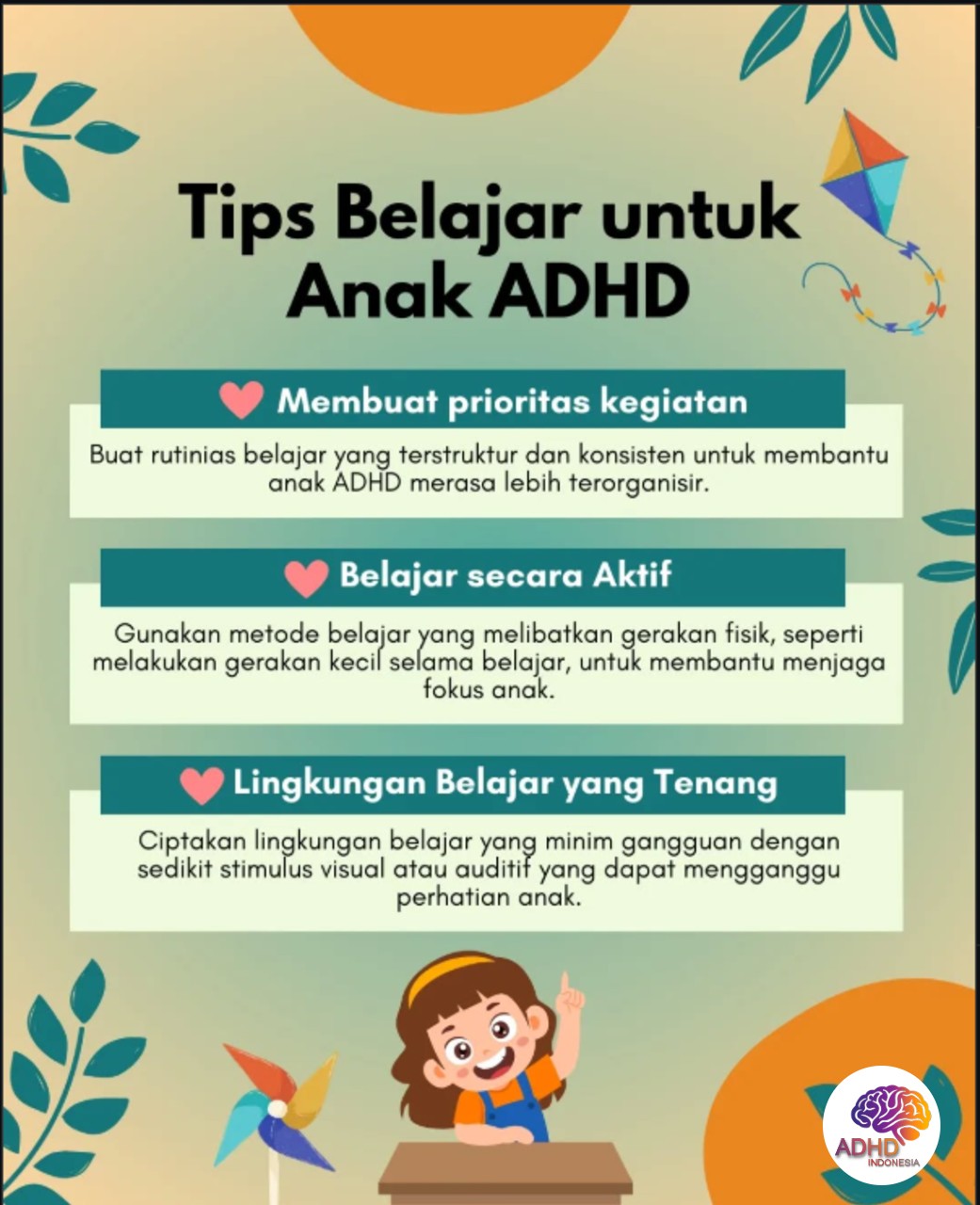 Strategi Belajar yang Cocok untuk Anak ADHD di Kabupaten Lampung Selatan